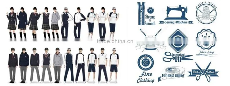 Juqian Primary Kid School Uniforms Design With Pictures Short Sleeve Shirt