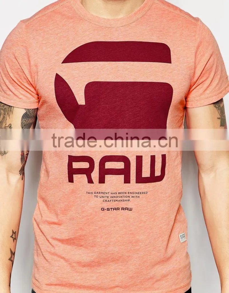 New design printing front fashion t-shirt good quality t-shirt for men