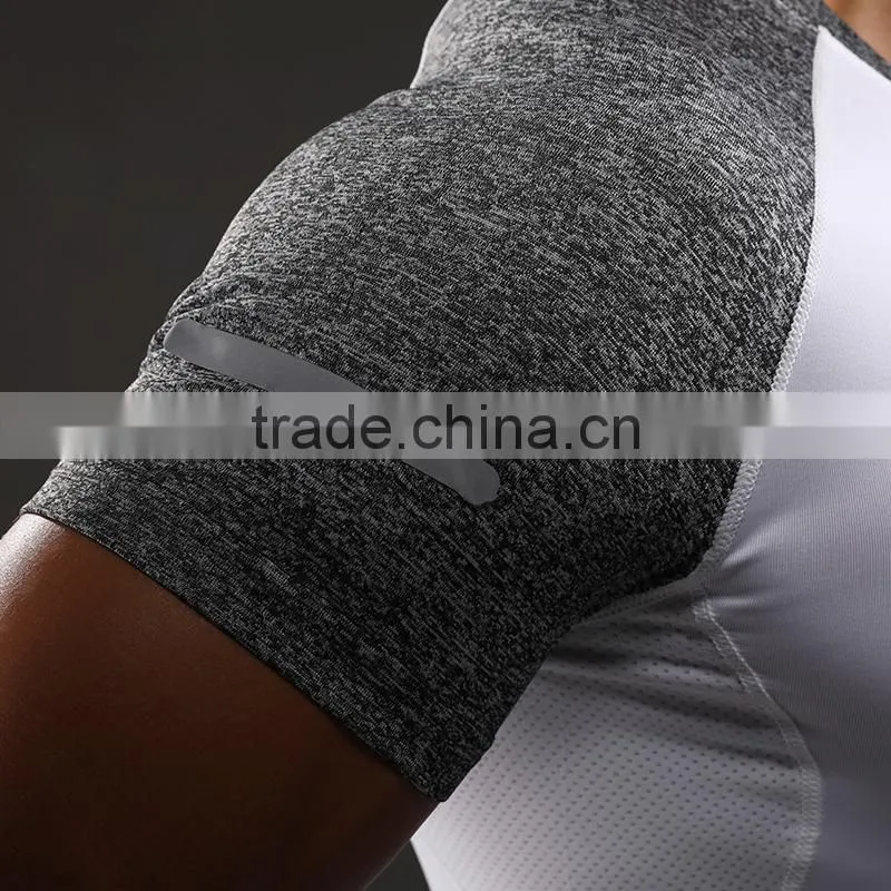 Custom Yoga Sports Wear Training Round Neck PlainT-Shirt For Men Fitness T Shirt
