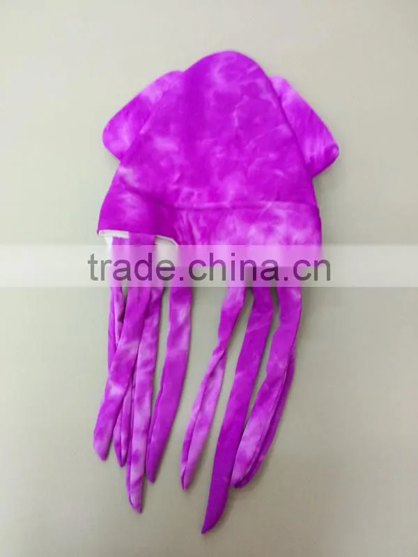 OCTOPUS HAT NOVELTY CARNIVAL STYLE COSTUME HAT - ONE SIZE FITS MOST