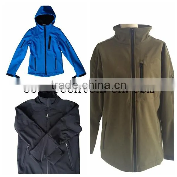 Hot sale breathable durable waterproof softshell jacket wholesale