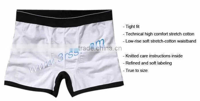 Hot selling men boxer underwear sexy gay men underwear for men