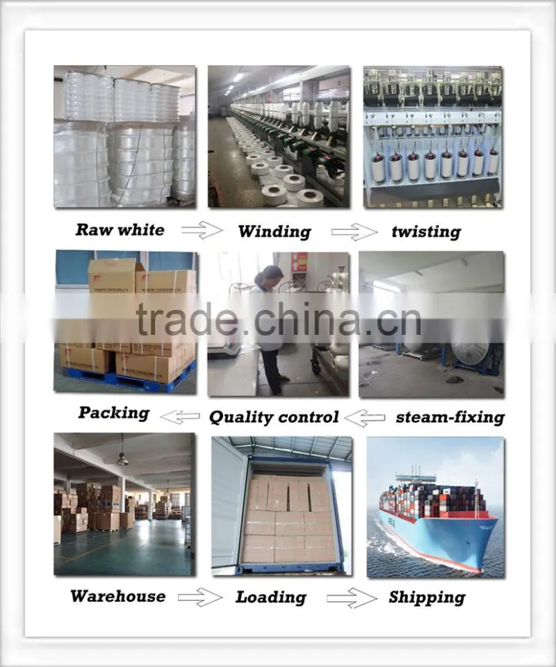 100 Polyester filament yarn DTY and FDY with high twist yarn for knitting