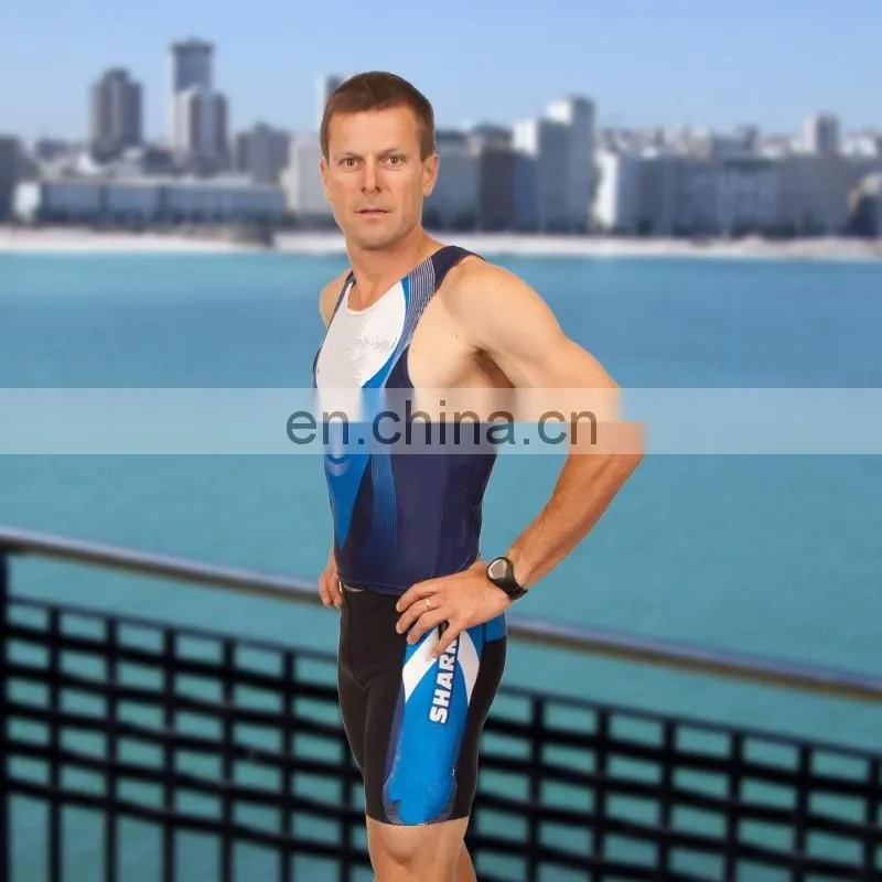 Wholesale quick dry triathlon wear bicycle clothing for men