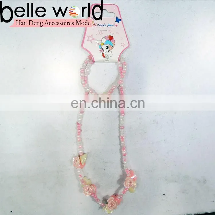DIY cheap chunky acrylic bubblegum beads necklace