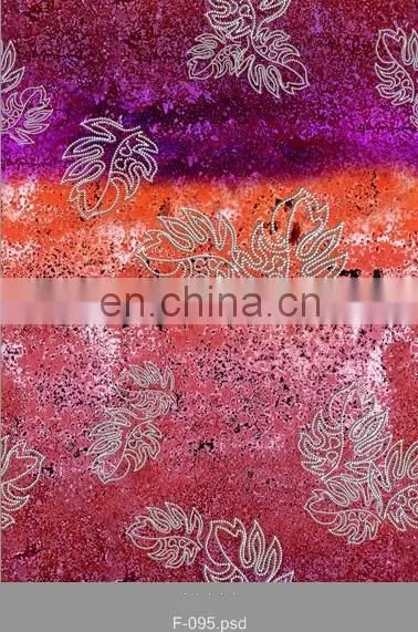 2014 New Style High-quality 50D Satin Chiffon Polyester Fabric With Digital Print