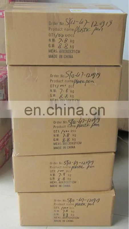 Sublimation printing pens plastic ball pen