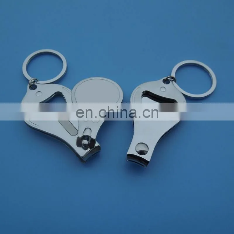 the Union Jack design metal nail clipper bottle opener