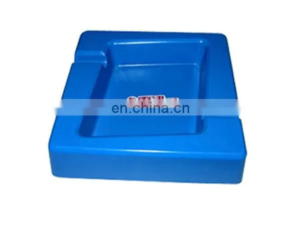 Pumpkim shape white color pocket plastic ashtray,car ashtray passed REACH