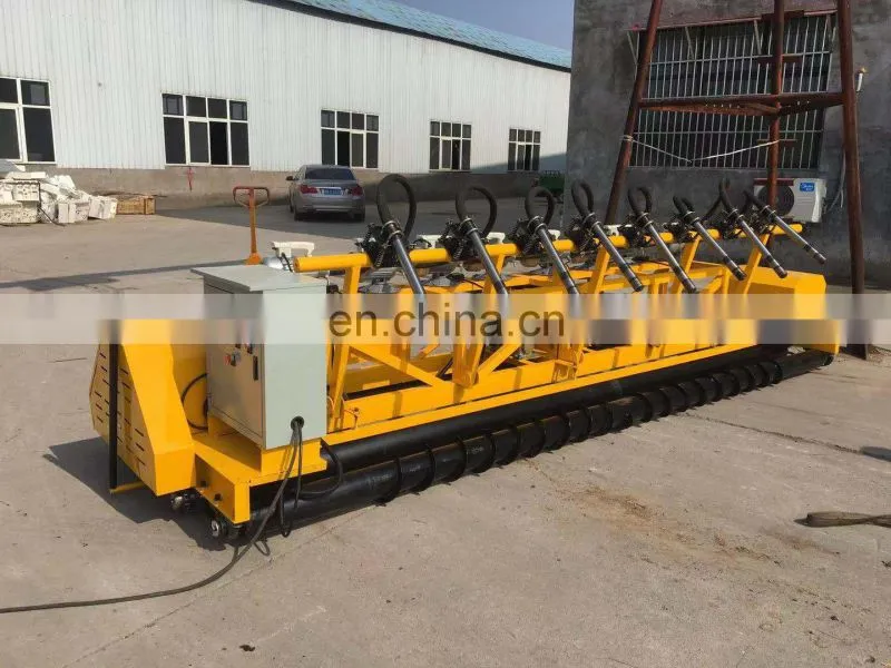 concrete paving leveling machine with gasoline engine /electric/diesel oil motor concrete three roller paver