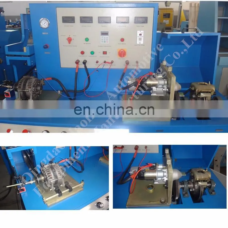 Test Bench for Heavy Duty Truck Generator Starter Motor