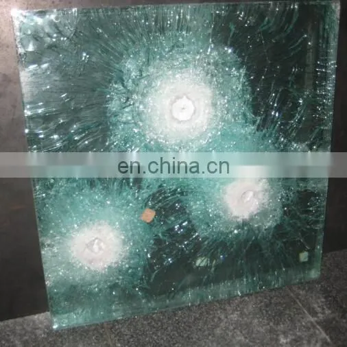 super strength unbreakable bulletproof glass manufacturer with good bullet proof glass price