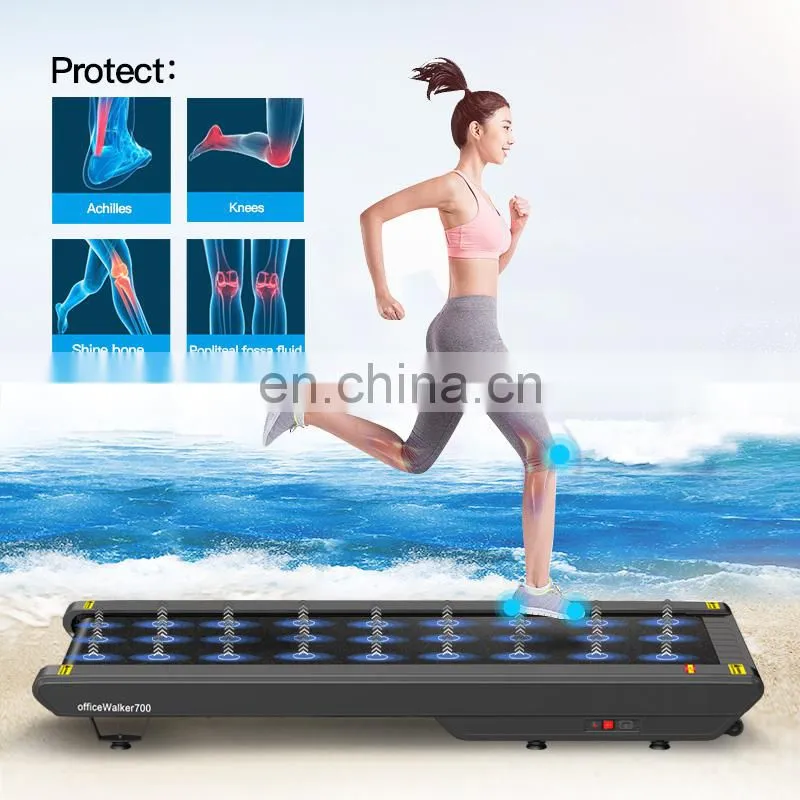 New style running machine folding mini walking treadmill with speed from 1-12KM/H with patent soft mat
