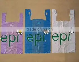 Multifunctional printed t-shirt bag with CE certificate