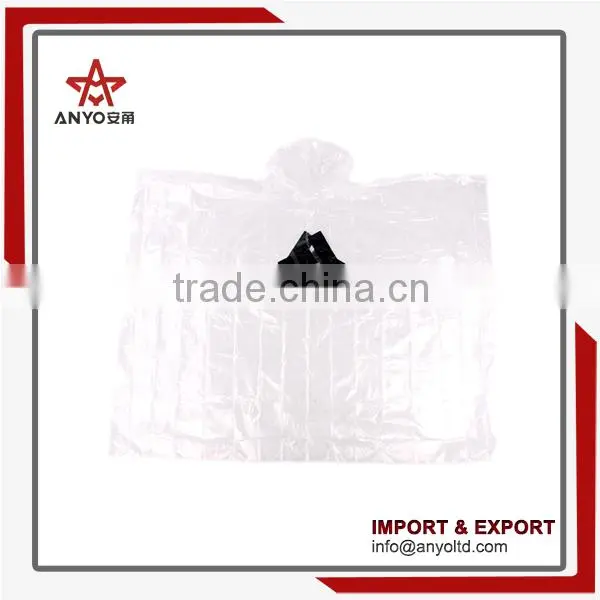 low price high quality china supplier disposable rain poncho in the ball