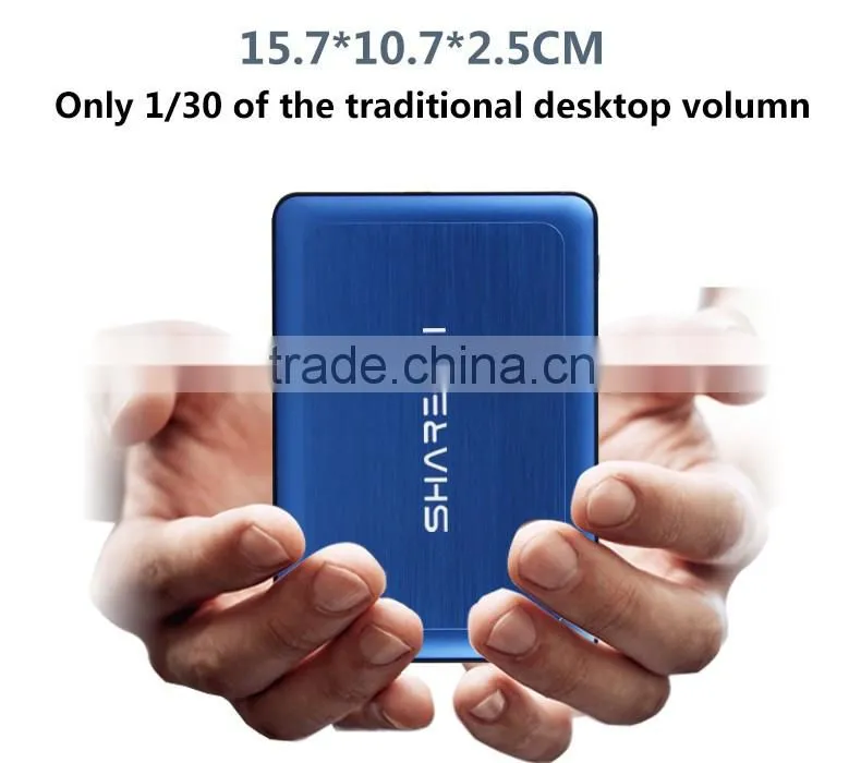 2016 new product mini pc station Z3735F Quad core Sharevdi k600
