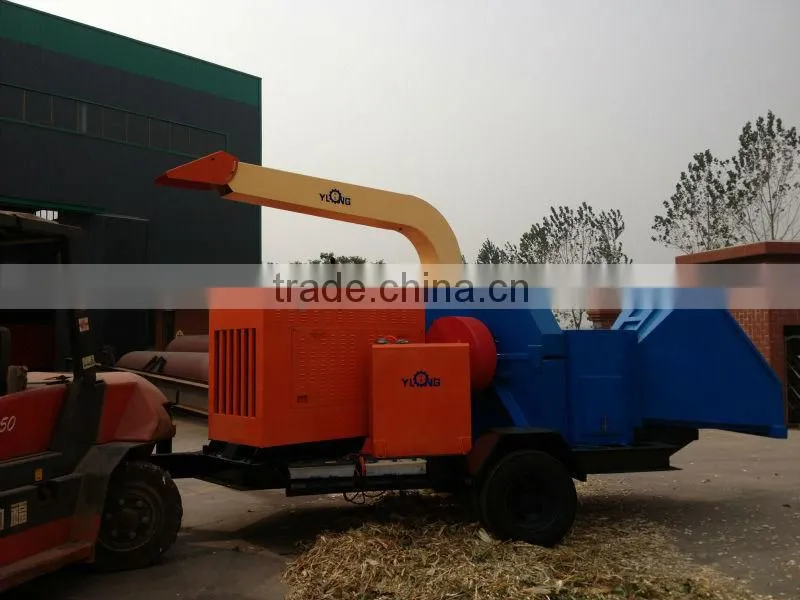 CE mobile diesel wood chipper (10-20T/H)