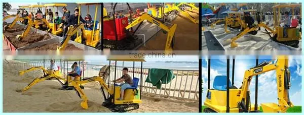 Excavator kids ride, kids ride on excavator