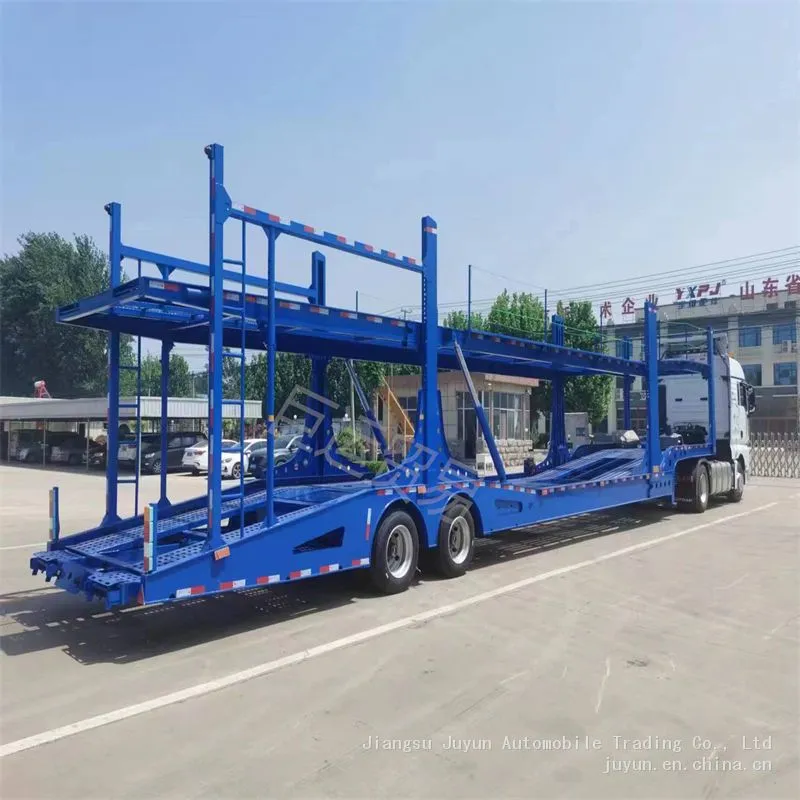 Export semi-trailer; European car carrier price; Russian customized trailer