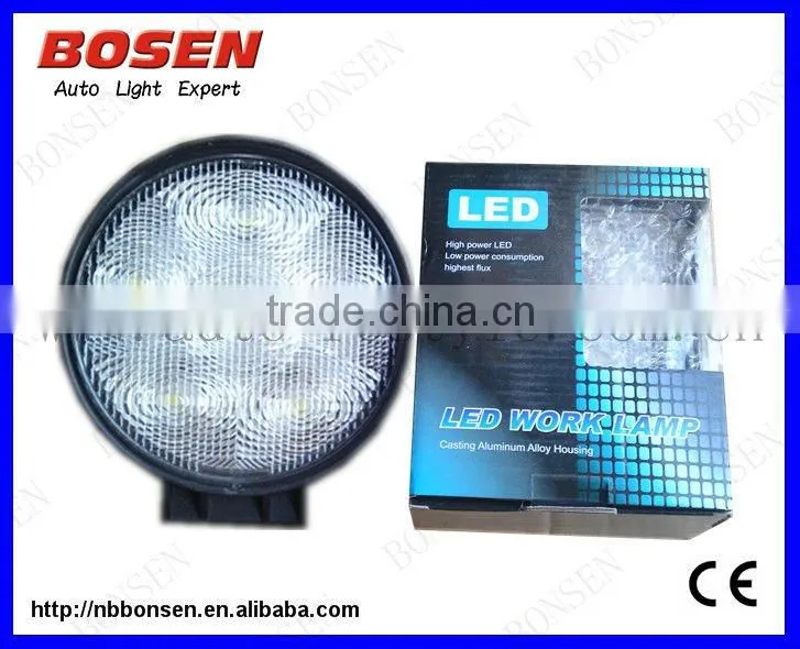 12/24V Heavy-duty Used in Truck, Fire Engines, Jeep, Excavators 55w HID Working Lamp