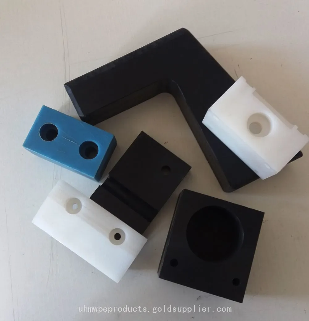 UHMW-PE Machined Parts with CNC machining built to your drawings or specifications