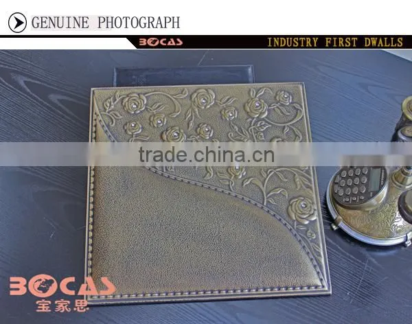3d wall panel decorative embossed effect