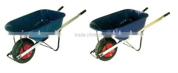 wooden handle steel wheelbarrow WH6600