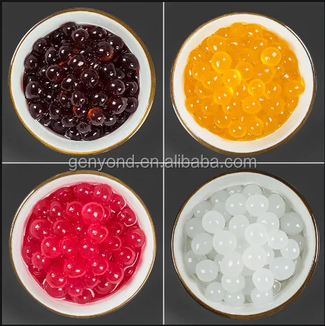 Factory Full Automatic Tapioca Pearl Balls Bursting Jelly Boba Depositing Making Machine Bubble Tea Popping Boba Production Line