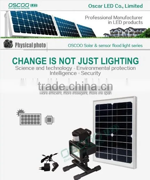 sensor led floodlight factory solar floodlights rechargeable led floodlight 10w
