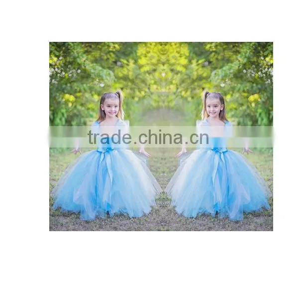 wholesale JUNHOU BRAND cheap 2015 Frozen Elsa Dress With Rhino