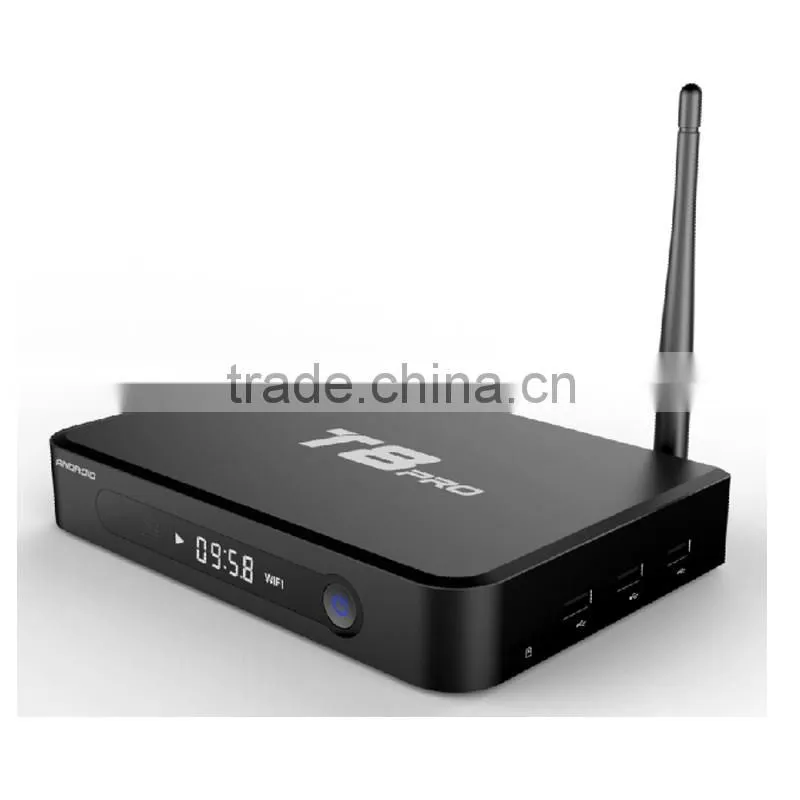 NEW Amlogic S812 Quad Core Google Android 5.1 quad core Tv Box T8 pro 2GB/8GB KODI 16.0 Metal tv box