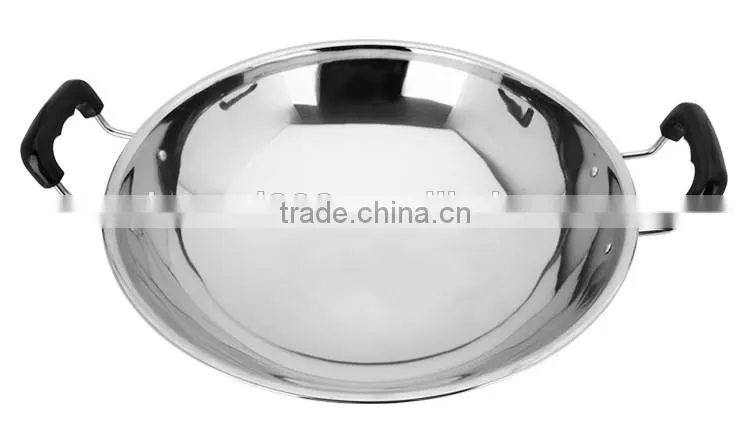New Design Stainless Steel frying pan/ Balti Dish cooking/ kitchen tool set