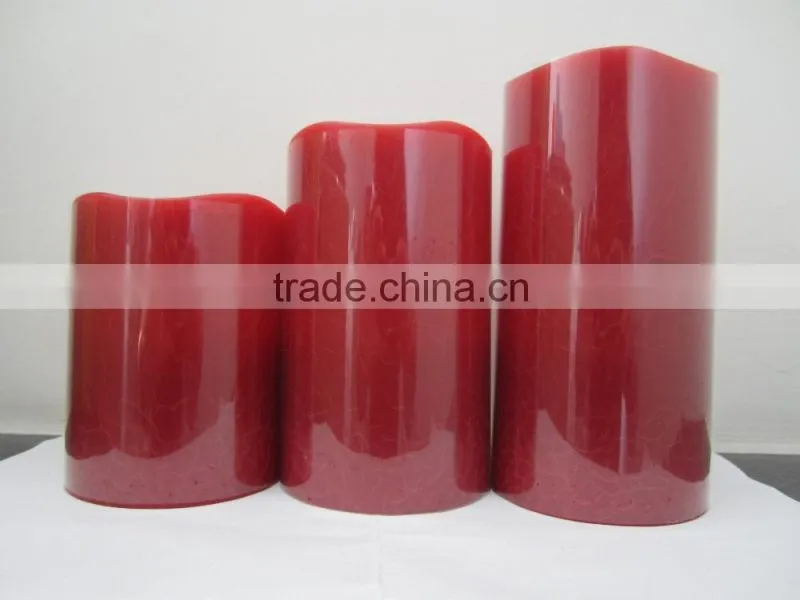 remote flameless candle with wax