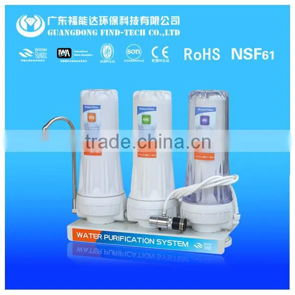 3 stage water filter machine system r Easy Water Filtration / Countertop