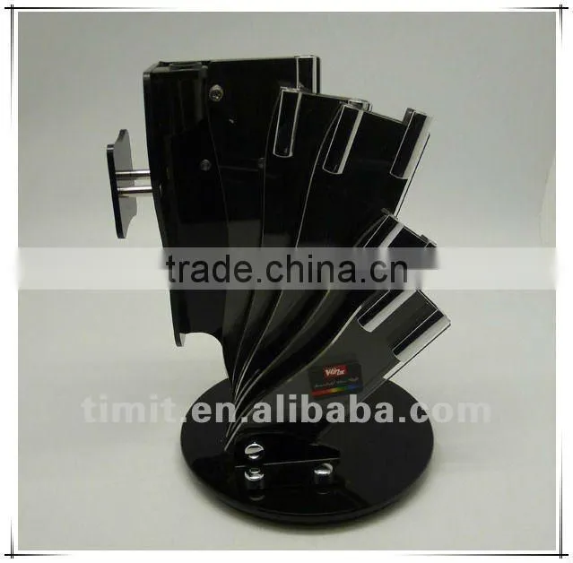 8pcs stainless steel solid handle good quality with block kitchen knife