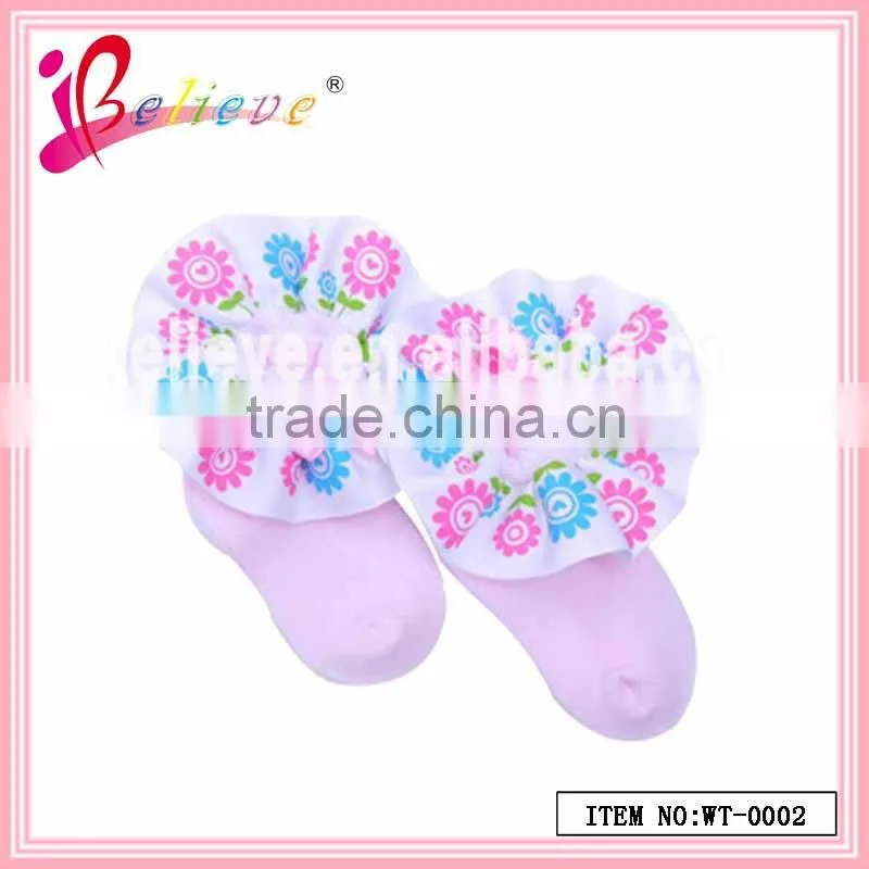 Hot sale baby products wholesale ribbon bow 100% cotton thin socks for baby (WT-0024)