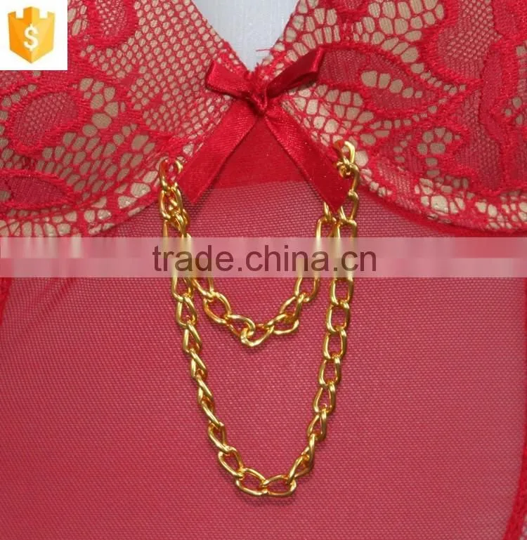 2016 Hot sexy elegant ladies lace lingerie baby teddie /nightywear/bra sets