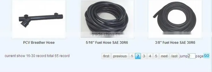 Car Rubber Radiator Hose for Daewoo 90220867
