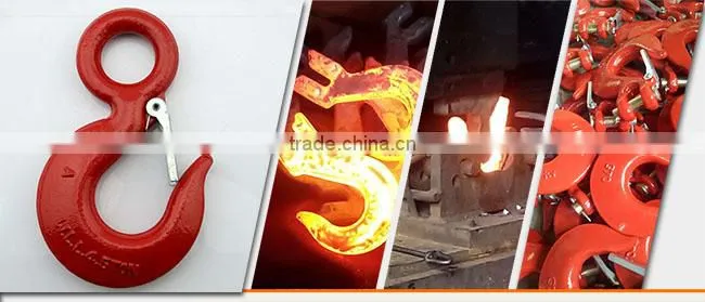 High Quality Alloy Steel Forged H-330 clevis Grab Hook
