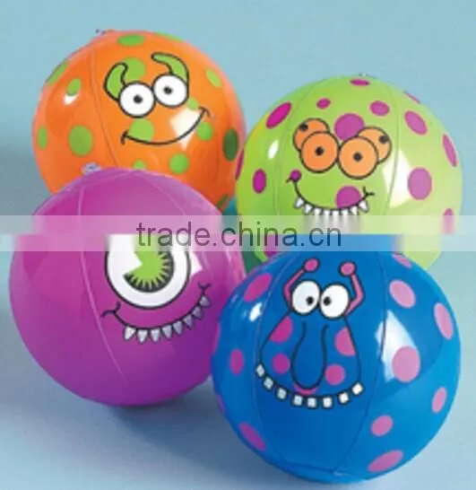 Inflatable beach ball, pvc inflatable balls for sale
