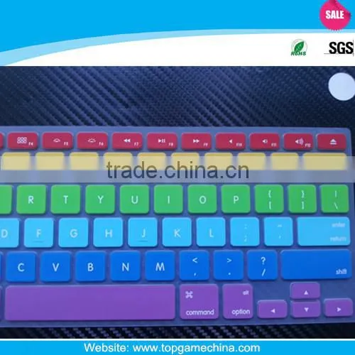 Compatible price For Macbook air 13" 15" silicone rubber keyboard protector
