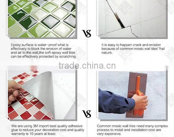 Yashi Customized pvc non-toxic 3d wall sticker abstract home decor