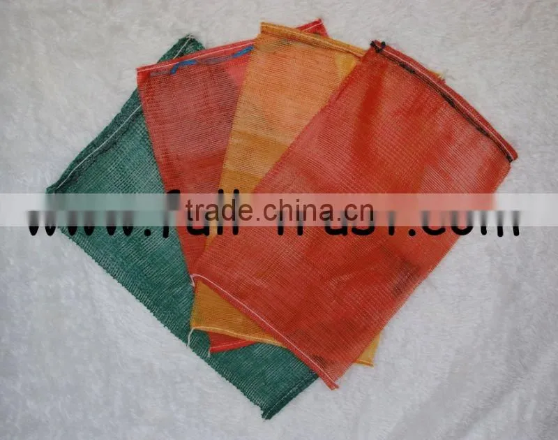 vegetable or fruit mesh bag,PP mesh bag for fruit,mesh bag for fruit, 50lbs vegetables mesh bag,fruit mesh bag