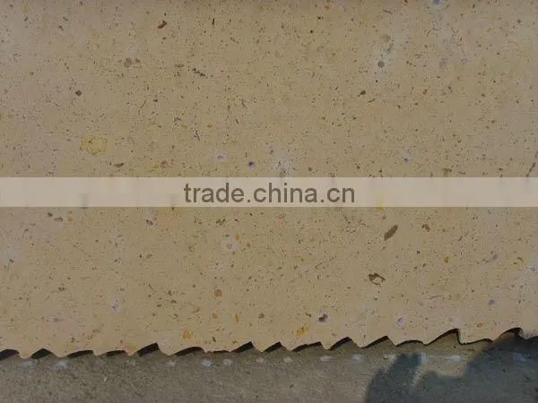 Honed Yellow Limestone Tile