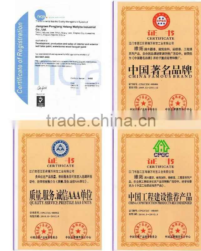 VIT excellent whiteness heat resistant paint