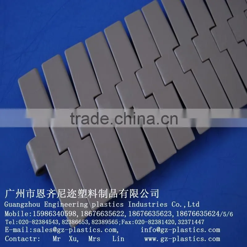 Food grade Plastic polyamide Nylon HDPE Polyethylene delrin POM sushi conveyor chain factory