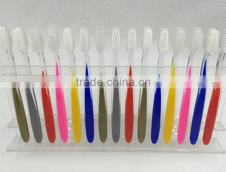 hot sale custom disopoable toothbrush with paste for hotel