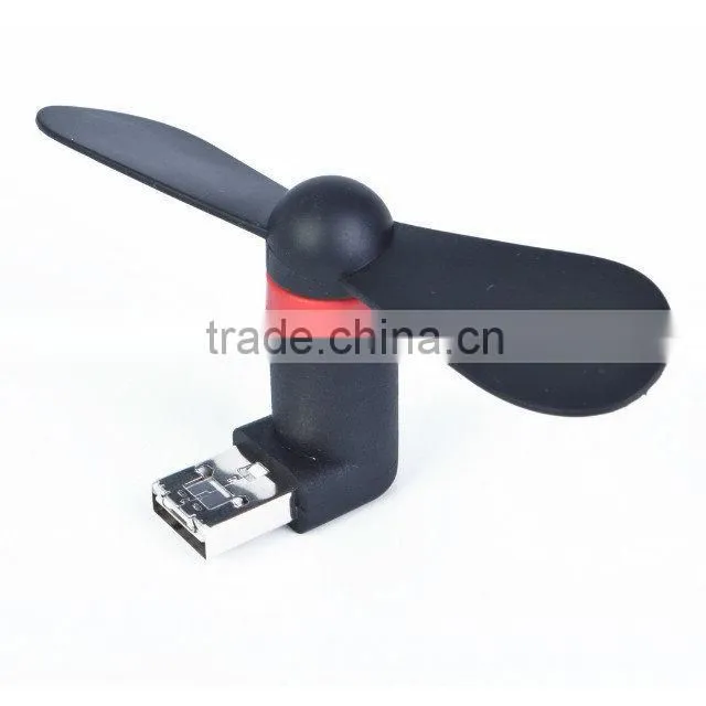 2 in 1 usb otg fans for mobile phone