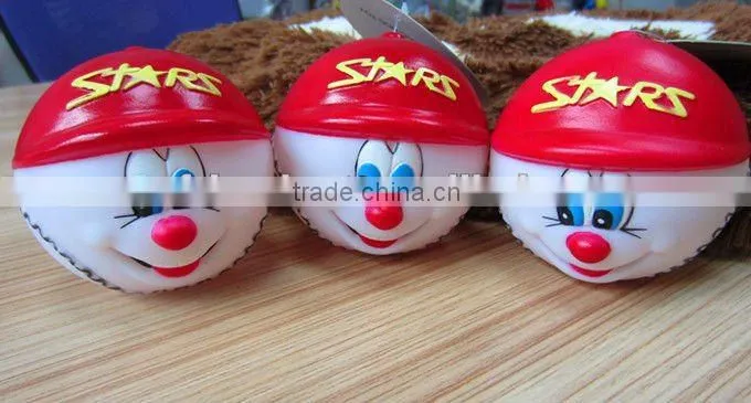 funny toy balls pvc 7.5cm,louder squeaker,pet toy,pet,lovely design and soft material