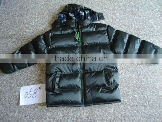 2013 news mens fashion nylon jackets with polar fleece lining